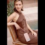 Carcasa UNIQ Creme MagSafe si curea compatibila cu iPhone 16 Pro, Roz 8 - lerato.ro
