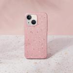 Carcasa Uniq Coehl Terrazzo compatibila cu iPhone 14 Plus, Roz 3 - lerato.ro