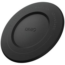 Suport auto magnetic autoadeziv Uniq SnapMount, Negru
