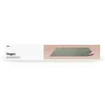 Mousepad Uniq Hagen, Piele vegana, 3 organizatoare magnetice pentru cabluri, 67x35cm, Roz / Verde 8 - lerato.ro