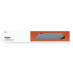 Mousepad Uniq Hagen, Piele vegana, 3 organizatoare magnetice pentru cabluri, 67x35cm, Negru / Albastru 8 - lerato.ro