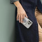 Portofel magnetic Uniq Heldro ID, Compatibil MagSafe, Roz 8 - lerato.ro