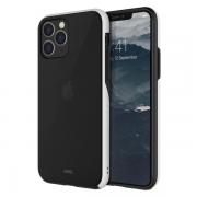 Carcasa Uniq Vesto Hue compatibila cu iPhone 11 Pro, Negru/Alb