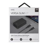 Incarcator retea Uniq Versa Slim LITHOS Collective, 1x USB-C, 18W, Cablu USB-C 1.2m inclus, Negru 6 - lerato.ro