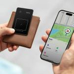 Dispozitiv anti pierdere tip card Uniq Atlas, Autonomie 6 luni, Localizare prin aplicatia Apple Find My, NFC, Incarcare wireless, Negru 3 - lerato.ro
