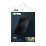 Dispozitiv anti pierdere tip card Uniq Atlas, Autonomie 6 luni, Localizare prin aplicatia Apple Find My, NFC, Incarcare wireless, Negru 7 - lerato.ro