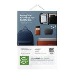 Dispozitiv anti pierdere tip card Uniq Atlas, Autonomie 6 luni, Localizare prin aplicatia Apple Find My, NFC, Incarcare wireless, Negru 8 - lerato.ro