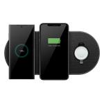 Incarcator Wireless UNIQ Aereo Plus 3in1, 25W, 3 zone incarcare, USB-C, Negru 5 - lerato.ro