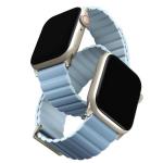 Curea din silicon Uniq Revix Premium Edition compatibila cu Apple Watch 38/40/41mm, Light Blue 2 - lerato.ro
