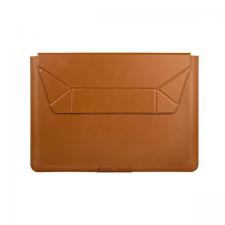 Leather Style, Husa universala UNIQ Oslo din piele vegana compatibila cu laptop 14 inch, Maro, lerato.ro