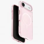 Carcasa Uniq Clario cu Magclick compatibila cu iPhone 17 Air, Roz 3 - lerato.ro