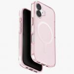 Carcasa Uniq Clario cu MagClick compatibila cu iPhone 17, Roz 3 - lerato.ro