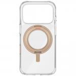 Carcasa Swivix 360 Rotating Kickstand compatibila cu iPhone 17 Pro, Gold 4 - lerato.ro