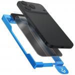 Folie sticla securizata Uniq Optix Exofit Privacy compatibila cu iPhone 17 Pro Max, Negru 5 - lerato.ro
