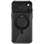 Carcasa Swivix 360 Rotating Kickstand compatibila cu iPhone 17 Pro Max, Negru 2 - lerato.ro