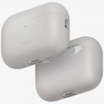 Carcasa Uniq Lino compatibila cu Apple AirPods Pro, Bej 4 - lerato.ro