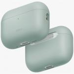Carcasa Uniq Lino compatibila cu Apple AirPods Pro 3, Verde 4 - lerato.ro