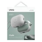Carcasa Uniq Clyde Lock compatibila cu Apple AirPods Pro 2, Alb / Verde 8 - lerato.ro