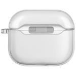 Carcasa Uniq Glase compatibila cu Apple AirPods 4, Transparent 3 - lerato.ro