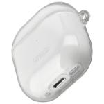 Carcasa Uniq Glase compatibila cu Apple AirPods 4, Transparent 4 - lerato.ro