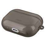 Carcasa Uniq Glase compatibila cu Apple AirPods Pro 2, Gri 4 - lerato.ro