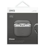 Carcasa Uniq Glase compatibila cu Apple AirPods 4, Clear 3 - lerato.ro