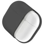 Carcasa Uniq Lino compatibila cu Apple AirPods 4, Gri 6 - lerato.ro