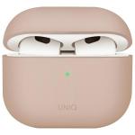 Carcasa Uniq Lino compatibila cu Apple AirPods 4, Roz 2 - lerato.ro