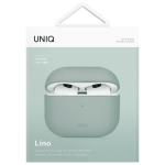 Carcasa Uniq Lino compatibila cu Apple AirPods 4, Verde 7 - lerato.ro