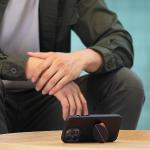 Carcasa Uniq Novo cu Stand compatibila cu iPhone 14 Plus / 15 Plus, Negru 6 - lerato.ro