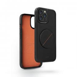 Carcasa Uniq Novo cu Stand compatibila cu iPhone 14 Pro Max, Negru
