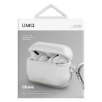Carcasa Uniq Glase compatibila cu Apple AirPods Pro 2, Transparent 5 - lerato.ro