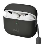 Carcasa Uniq Lino compatibila cu Apple AirPods Pro 2, Gri 3 - lerato.ro
