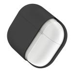 Carcasa Uniq Lino compatibila cu Apple AirPods Pro 2, Gri 5 - lerato.ro