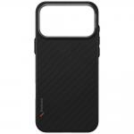 Carcasa Uniq Keva EDGE cu MagClick compatibila cu iPhone 17 Pro Max, Negru 6 - lerato.ro