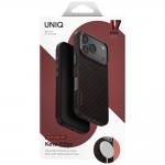 Carcasa Uniq Keva EDGE cu MagClick compatibila cu iPhone 17 Pro, Portocaliu 7 - lerato.ro