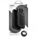 Carcasa Uniq Heldro Pro cu MagClick compatibila cu iPhone 17 Pro, Negru 7 - lerato.ro