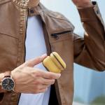 Carcasa Uniq Lyden DS compatibila cu Apple AirPods Pro 2, Negru / Galben 5 - lerato.ro