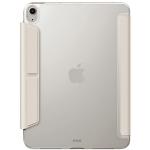Husa UNIQ Camden compatibila cu iPad Air 11 inch 2024, Bej 4 - lerato.ro