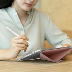 Husa UNIQ Camden compatibila cu iPad Air 11 inch 2024, Bej 7 - lerato.ro