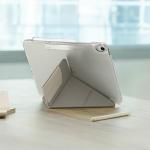 Husa UNIQ Camden compatibila cu iPad Air 11 inch 2024, Bej 8 - lerato.ro