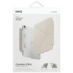 Husa UNIQ Camden compatibila cu iPad Air 11 inch 2024, Bej 11 - lerato.ro