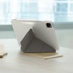 Husa UNIQ Camden Click compatibila cu iPad Pro 11 inch 2024, Gri 7 - lerato.ro
