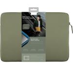 Husa din poliester Uniq Vienna compatibila cu laptop 14 inch, Waterproof, Verde 5 - lerato.ro