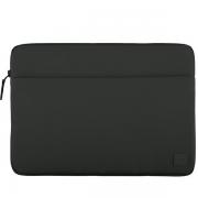Husa din poliester Uniq Vienna compatibila cu laptop 14 inch, Waterproof, Negru