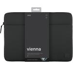 Husa din poliester Uniq Vienna compatibila cu laptop 14 inch, Waterproof, Negru 4 - lerato.ro