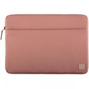 Husa din poliester Uniq Vienna compatibila cu laptop 14 inch, Waterproof, Roz