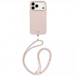 Carcasa UNIQ Coehl Mirelle cu MagSafe compatibila cu iPhone 17 Pro Max, Roz 2 - lerato.ro