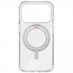 Carcasa UNIQ Swivix cu Stand Rotativ compatibila cu iPhone 17 Pro, Transparent 4 - lerato.ro