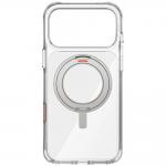 Carcasa UNIQ Swivix cu Stand Rotativ compatibila cu iPhone 17 Pro Max, Transparent 4 - lerato.ro